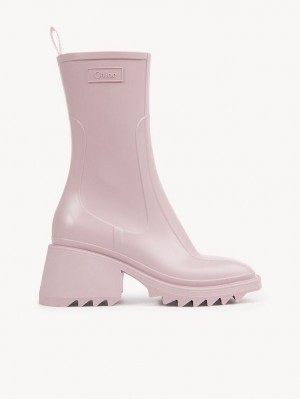 Chloe Betty Rain Stiefel Lila | CHE-SR14196