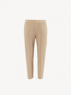 Chloe Cropped Anzüge Braun | CHE-SR14047