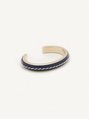 Chloe Edith Cuff Armbänder Navy | CHE-SR14395