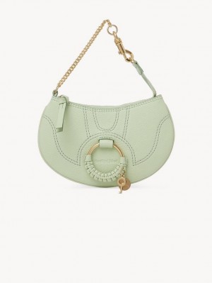 Chloe Hana Clutch Mini Taschen Grün | CHE-SR14770