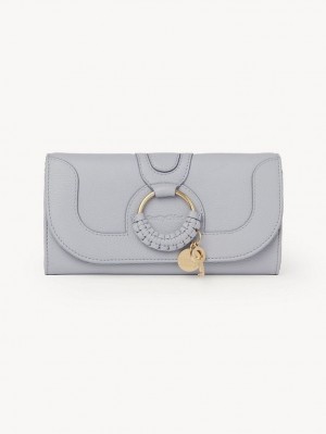 Chloe Hana Große Geldbörse Blau | CHE-SR14911