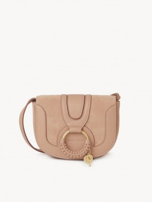 Chloe Hana Mini Taschen Kaffee Rosa | CHE-SR14731