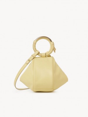 Chloe Hana Wristlet Mini Taschen Gelb | CHE-SR14773