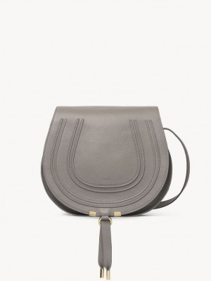 Chloe Marcie Medium Crossbody Taschen Grau | CHE-SR13471