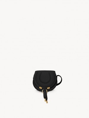 Chloe Marcie Nano Crossbody Taschen Schwarz | CHE-SR13492