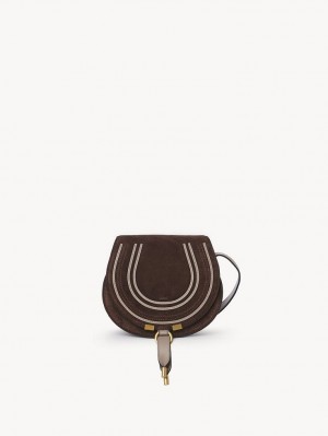 Chloe Marcie Small Crossbody Taschen Braun | CHE-SR13510