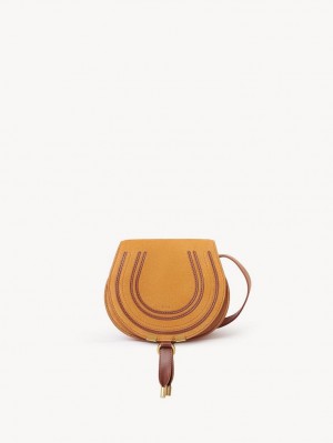 Chloe Marcie Small Crossbody Taschen Orange | CHE-SR13483