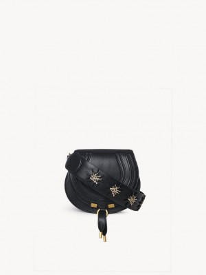 Chloe Marcie Small Crossbody Taschen Schwarz | CHE-SR13498