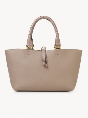 Chloe Marcie Small Tragetaschen Beige | CHE-SR13388