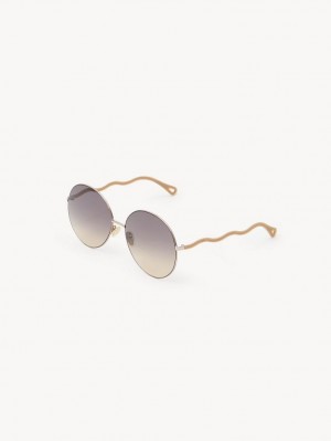 Chloe Noore Sonnenbrille Braun | CHE-SR14536