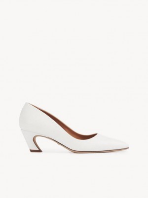 Chloe Oli Heel Pumps Weiß | CHE-SR14256