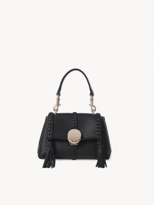 Chloe Penelope Soft Shoulder Mini Taschen Schwarz | CHE-SR13706