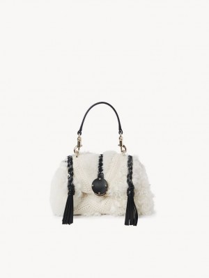 Chloe Penelope Soft Shoulder Mini Taschen Weiß | CHE-SR13707