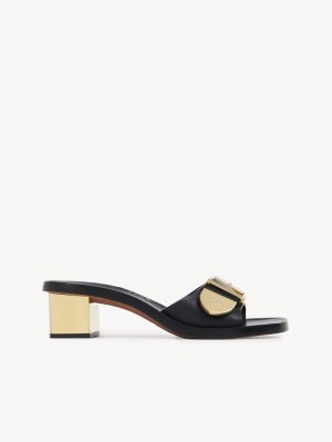 Chloe Rebecca High-heel Mule Schwarz | CHE-SR14139