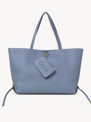 Chloe Sense Medium East-west Tragetaschen Tiefesblau | CHE-SR13329