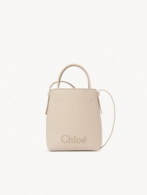 Chloe Sense Micro Schultertaschen Rosa | CHE-SR13409