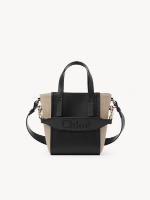 Chloe Sense Small Tragetaschen Schwarz | CHE-SR13286