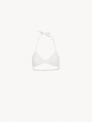 Chloe X Eres Papuasia Triangle Strandkleidung Weiß | CHE-SR14122