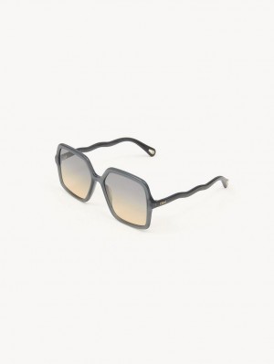 Chloe Zelie Sonnenbrille Grau | CHE-SR14552