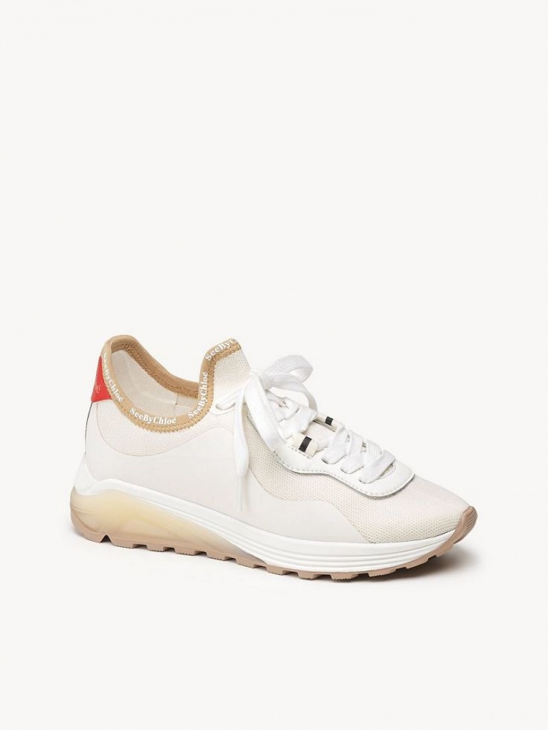 Chloe Brett Sneakers Weiß | CHE-SR14856