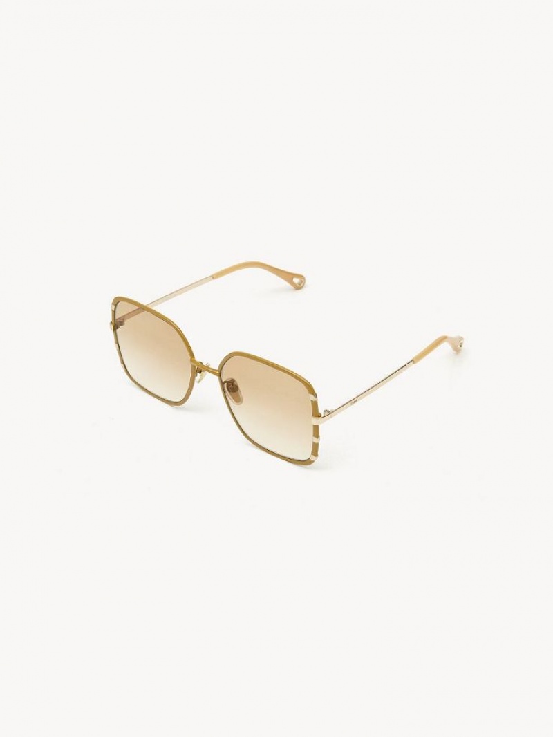 Chloe Celeste Sonnenbrille Gold | CHE-SR14527