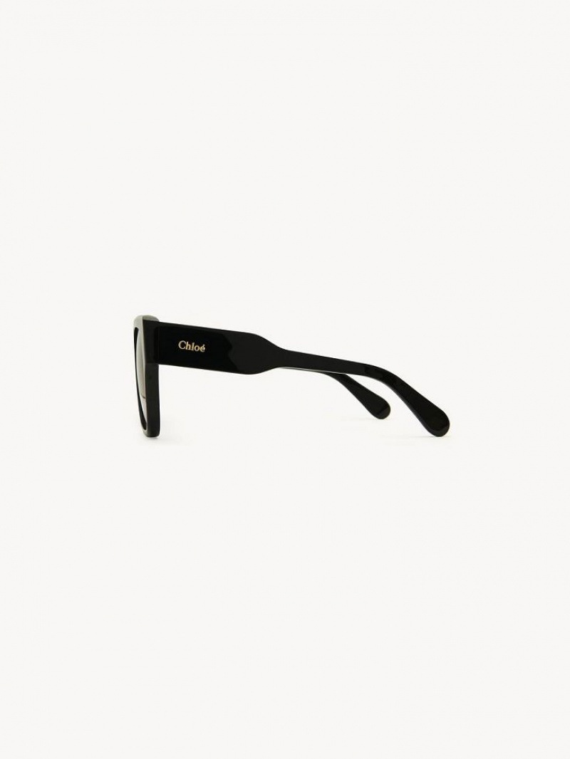 Chloe Gayia Sonnenbrille Schwarz | CHE-SR14579