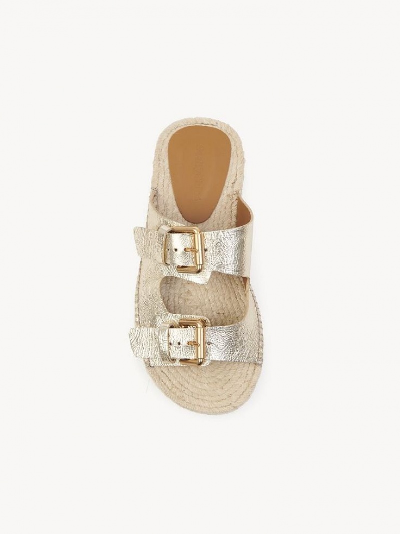 Chloe Glyn Plattform Espadrilles Sandalen Scarlatto | CHE-SR14831