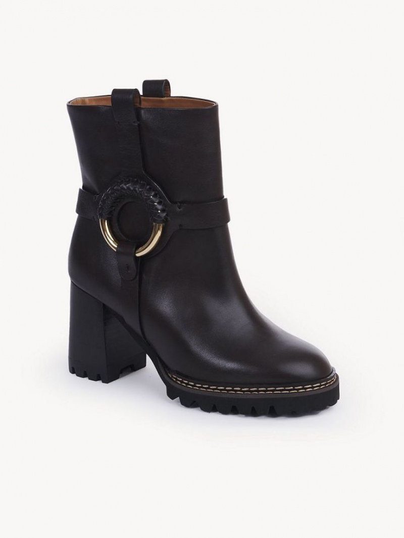 Chloe Hana Hohe Stiefel Schwarz | CHE-SR14892