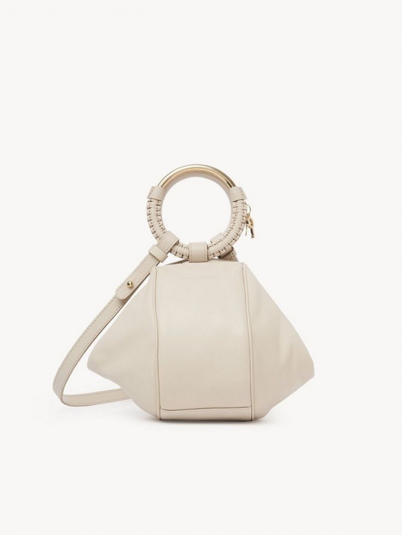 Chloe Hana Wristlet Mini Taschen Beige | CHE-SR14774