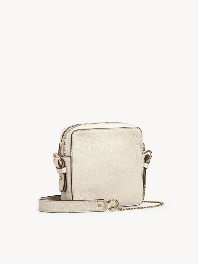 Chloe Joan Camera Schultertaschen Beige | CHE-SR14676