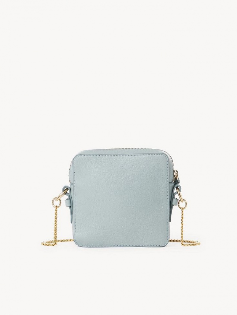 Chloe Joan Camera Schultertaschen Blau | CHE-SR14675