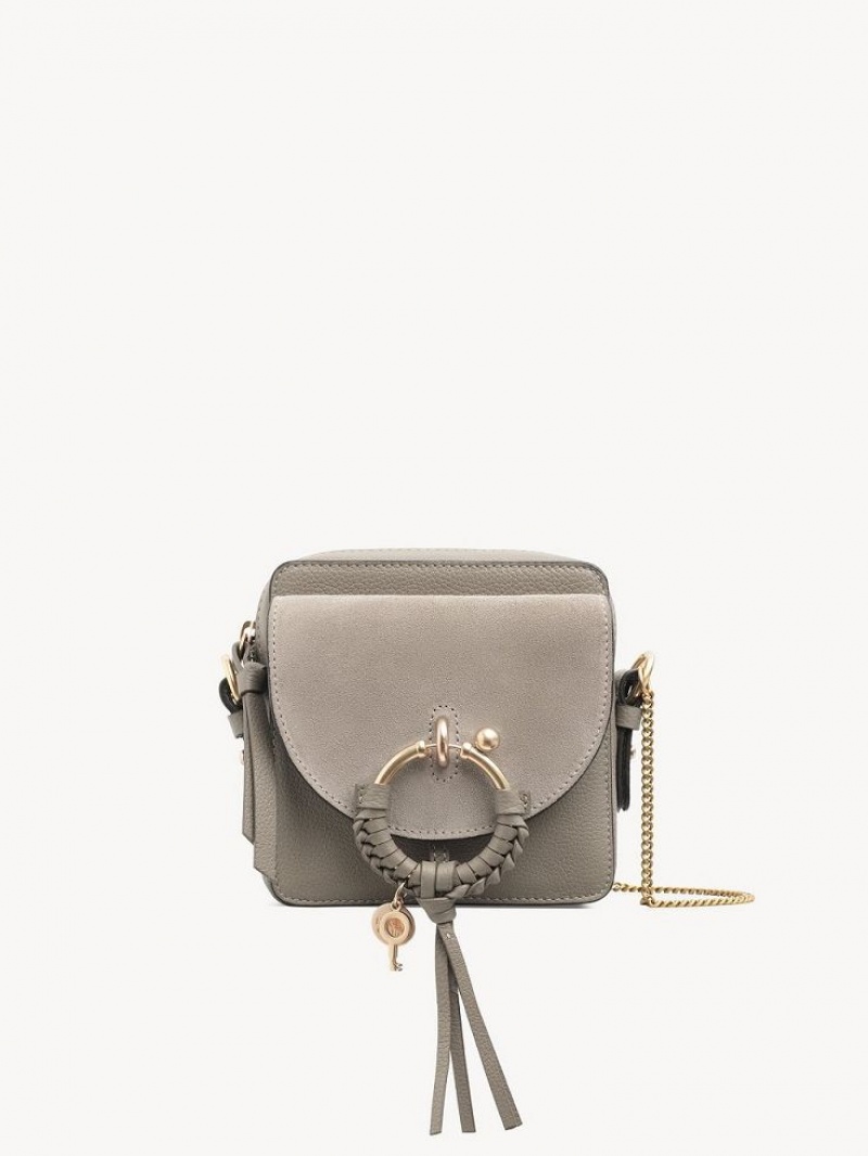 Chloe Joan Camera Schultertaschen Grau | CHE-SR14629