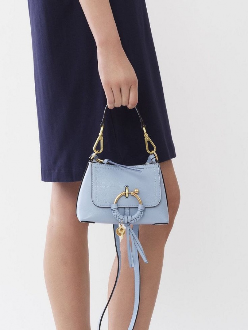 Chloe Joan Mini Schultertaschen Blau | CHE-SR14689