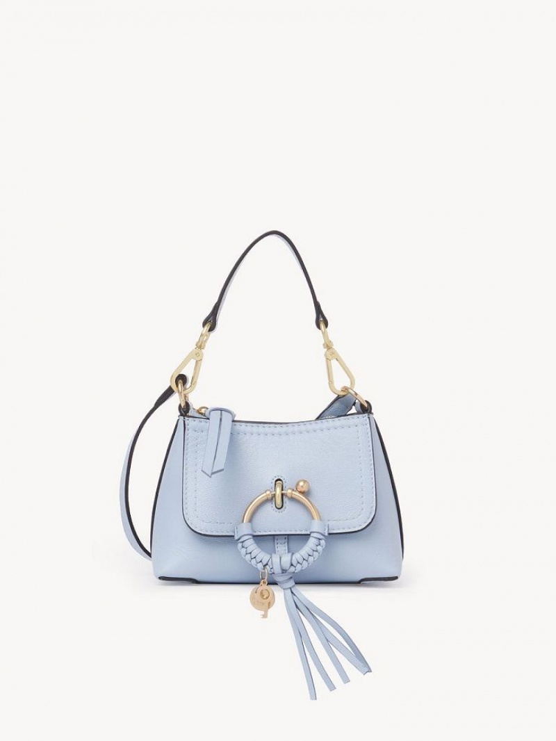 Chloe Joan Mini Schultertaschen Blau | CHE-SR14689