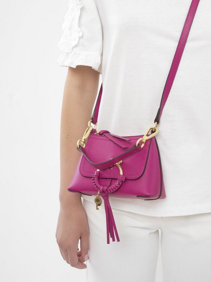 Chloe Joan Mini Schultertaschen Rosa | CHE-SR14694