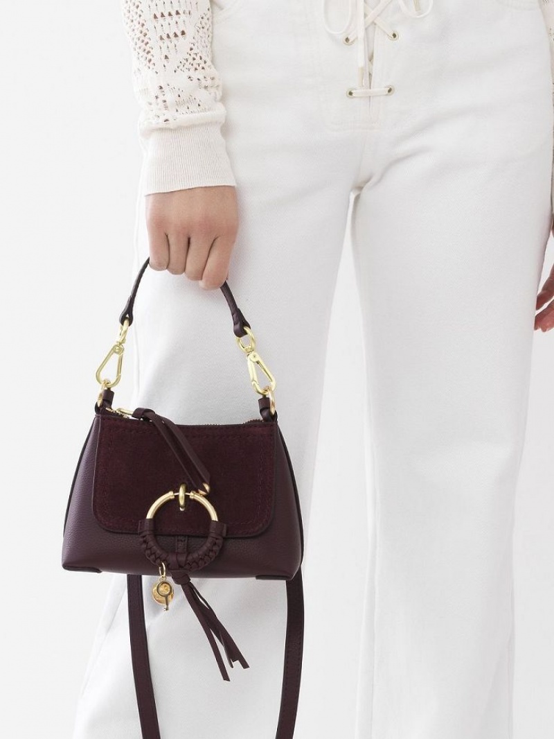 Chloe Joan Mini Taschen Bordeaux | CHE-SR14781