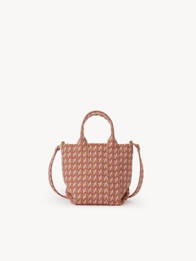 Chloe Laetizia Mini Schultertaschen Orange | CHE-SR14626