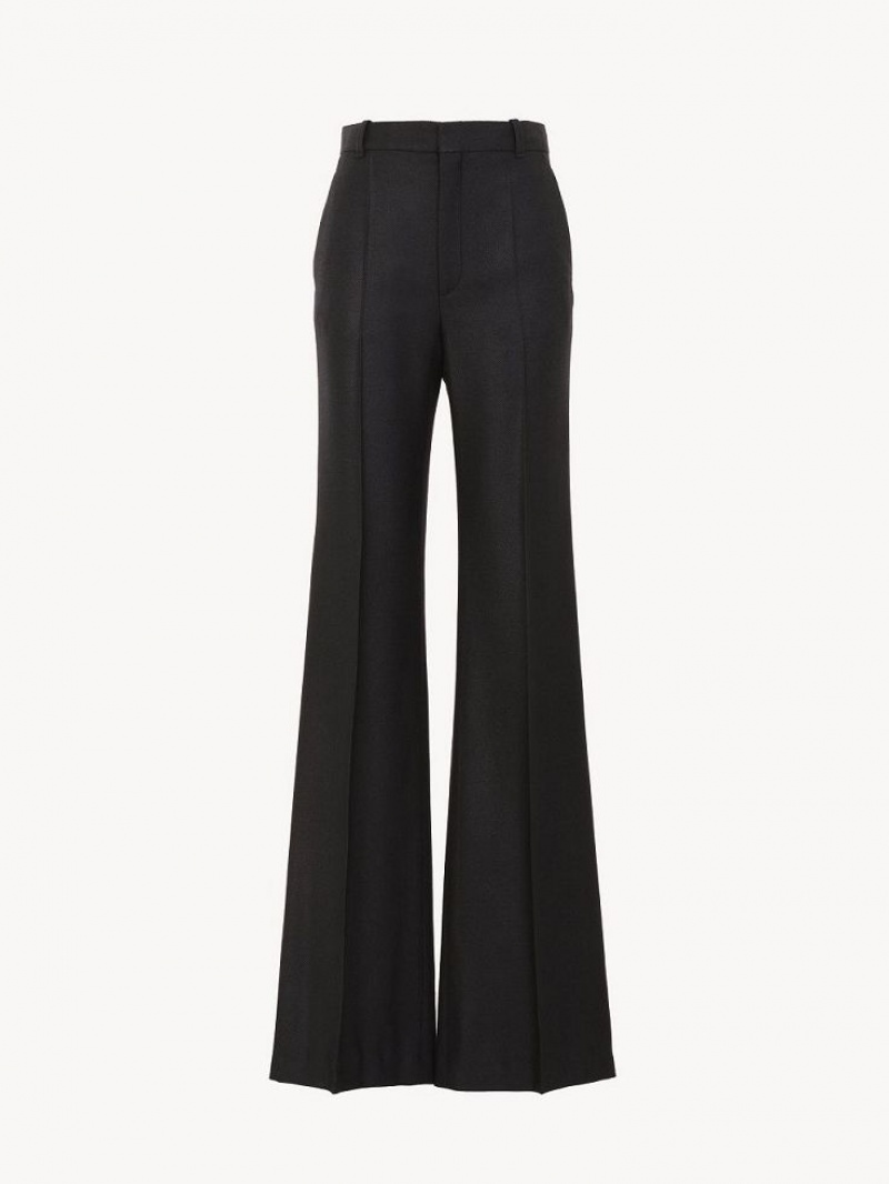 Chloe Low-waist Flare Hose Schwarz | CHE-SR14020