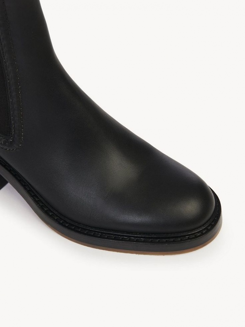 Chloe Mallo Stiefeletten Schwarz | CHE-SR14240