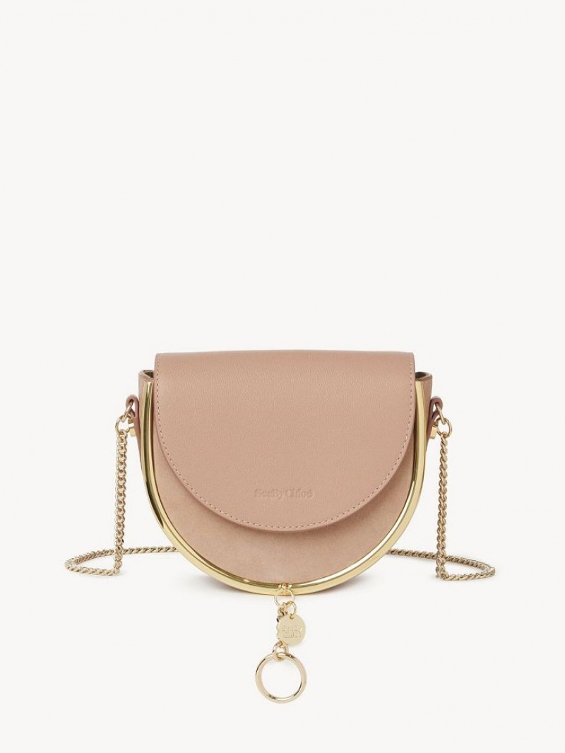 Chloe Mara Evening Crossbody Taschen Kaffee Rosa | CHE-SR14714