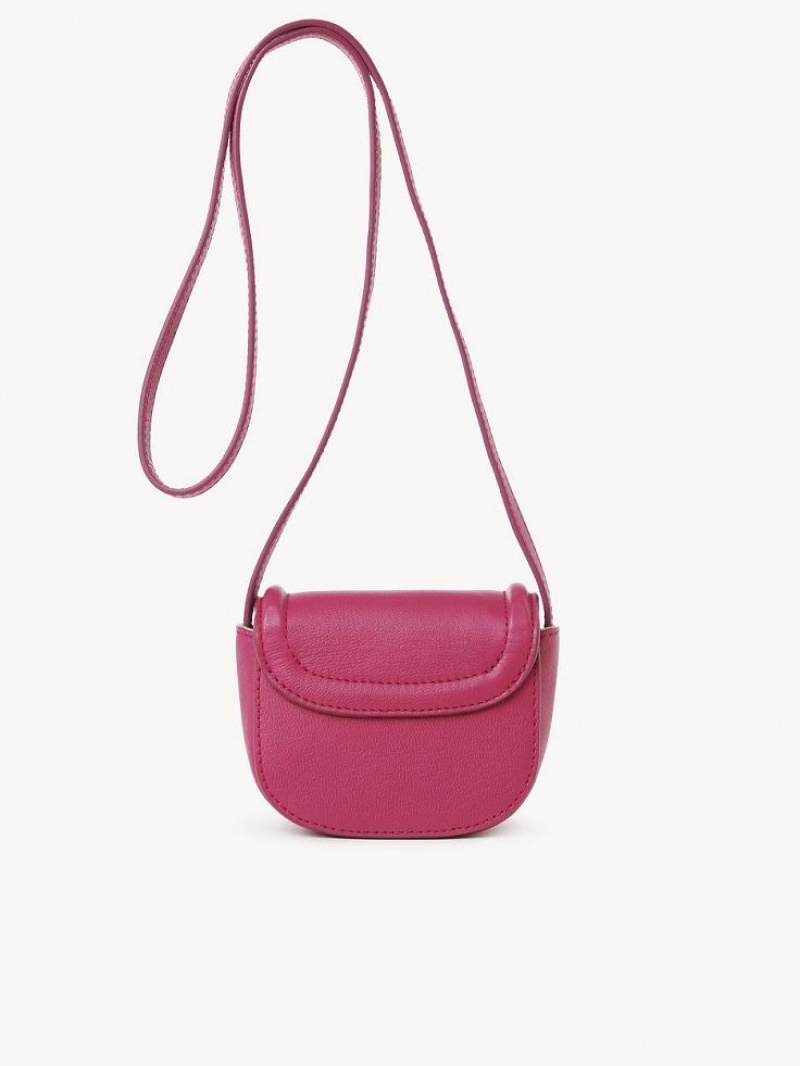 Chloe Mara Micro Schultertaschen Rosa | CHE-SR14605