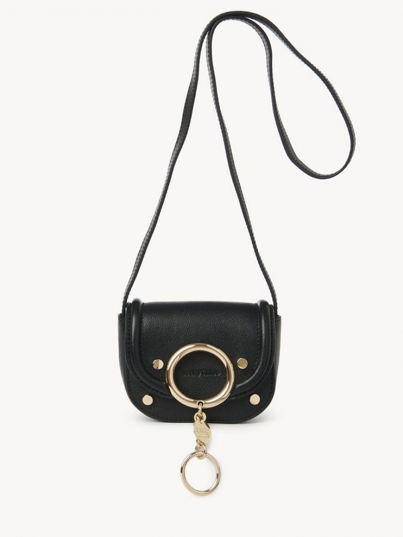 Chloe Mara Micro Schultertaschen Schwarz | CHE-SR14608