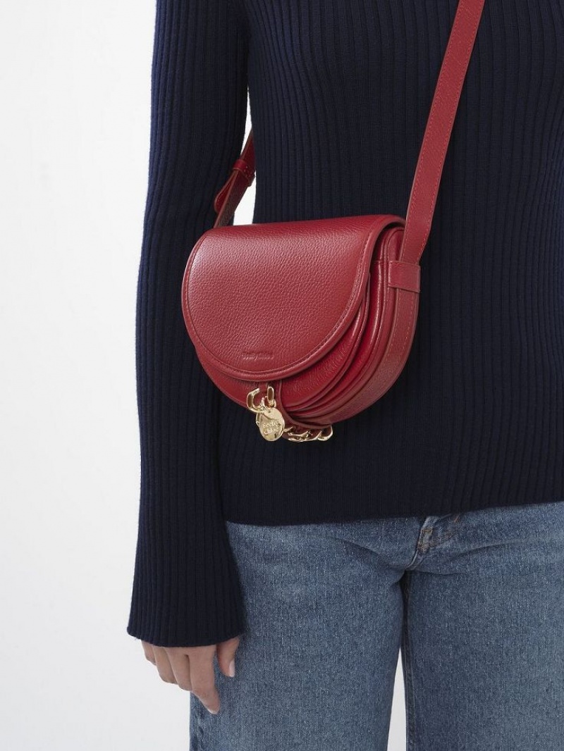 Chloe Mara Small Saddle Schultertaschen Rot | CHE-SR14602