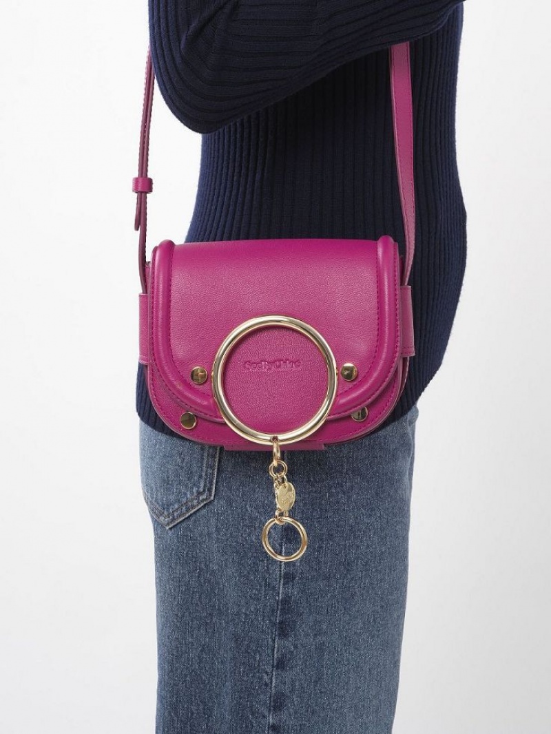 Chloe Mara Small Schultertaschen Rosa | CHE-SR14617