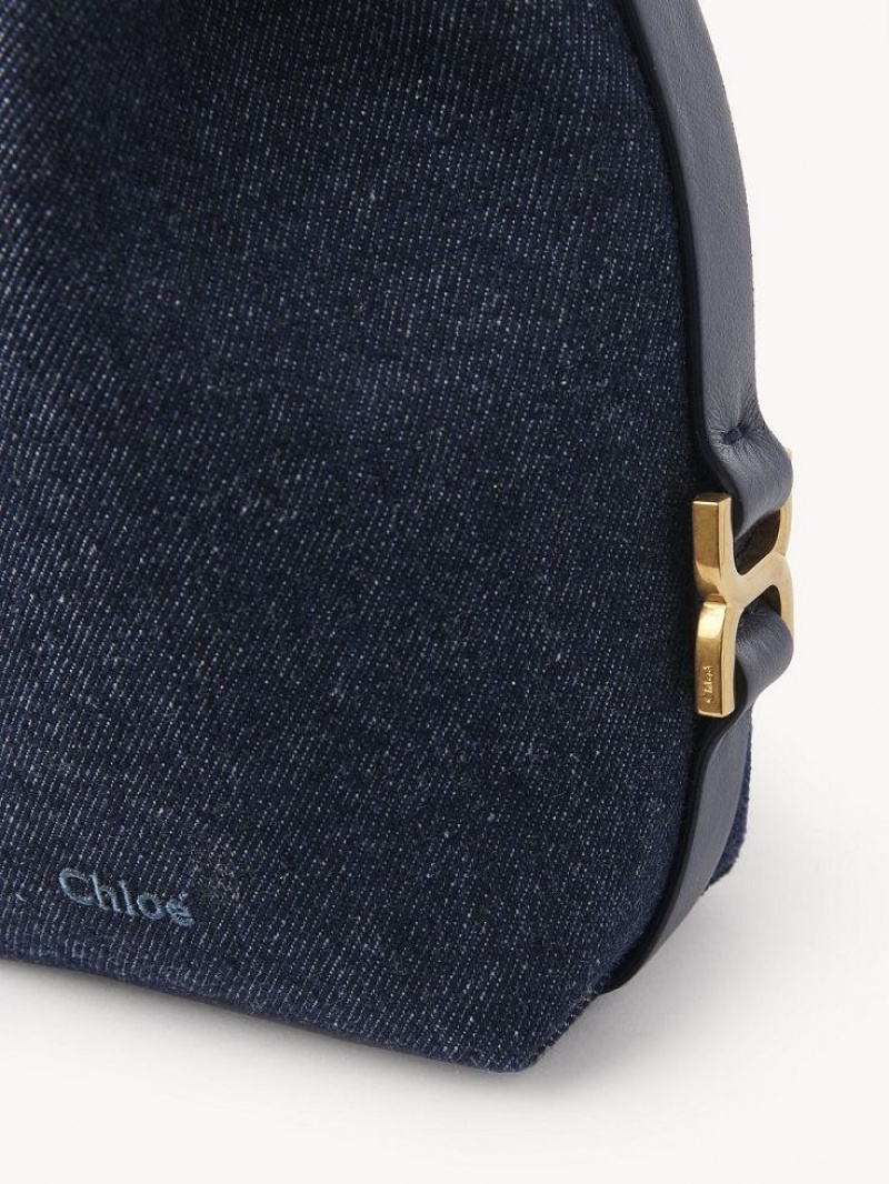 Chloe Marcie Bucket Mini Taschen Blau | CHE-SR13715