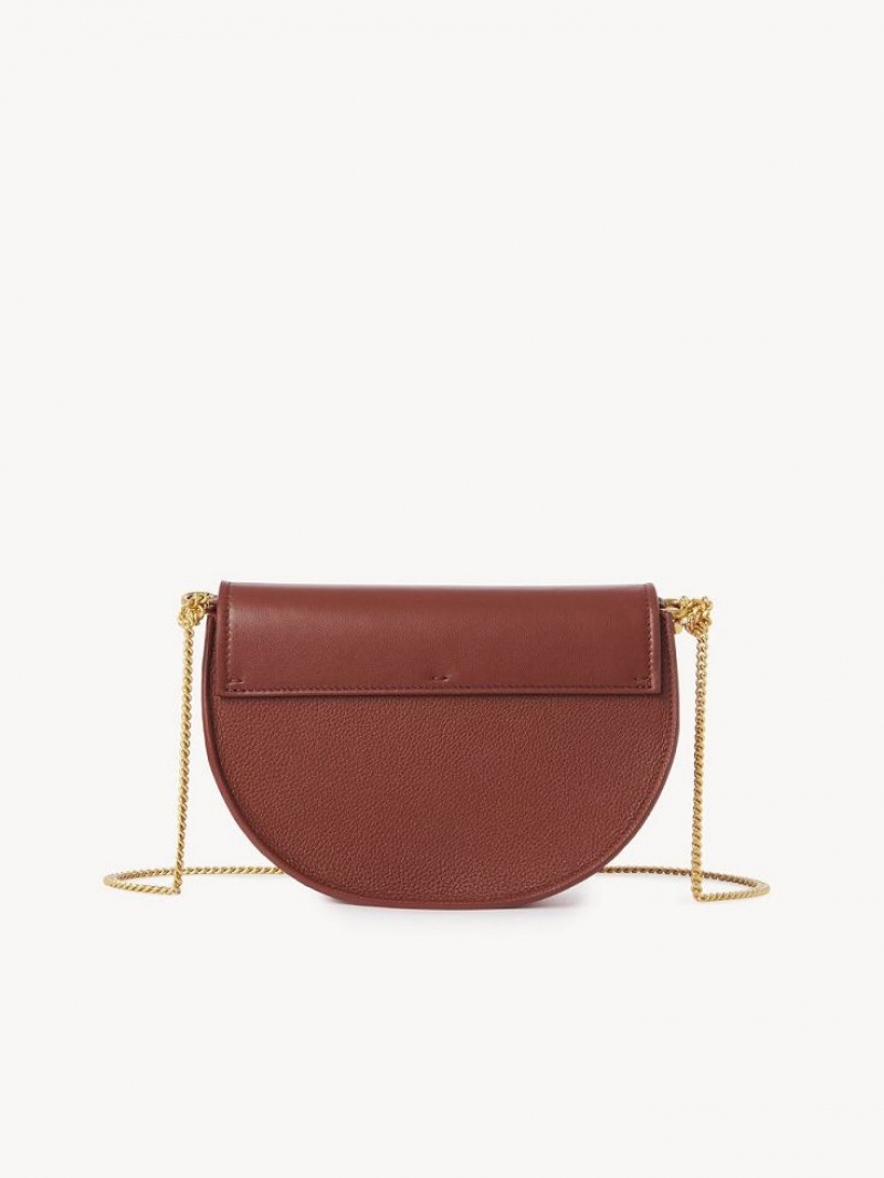 Chloe Marcie Chain Flap Crossbody Taschen Braun | CHE-SR13461