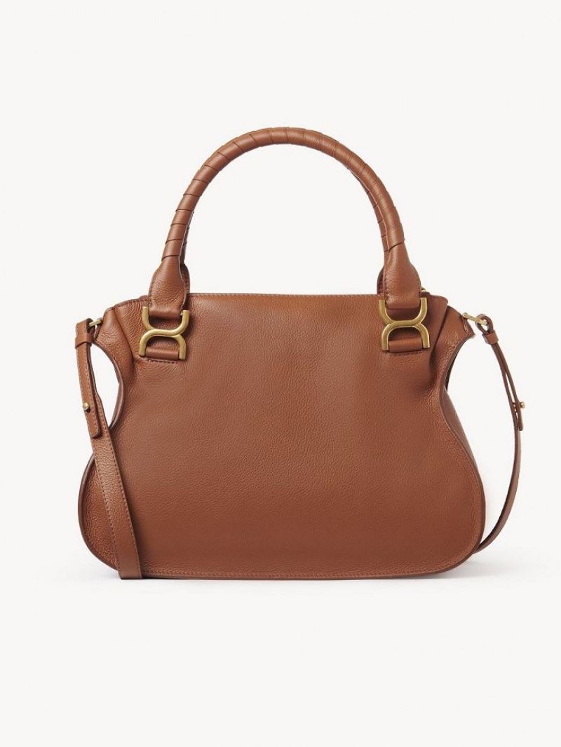 Chloe Marcie Double Carry Crossbody Taschen Braun | CHE-SR13472