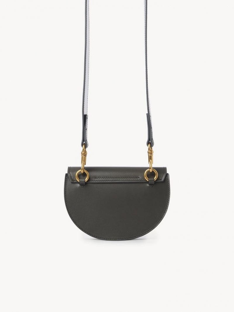 Chloe Marcie Flap Mini Taschen Grau | CHE-SR13711