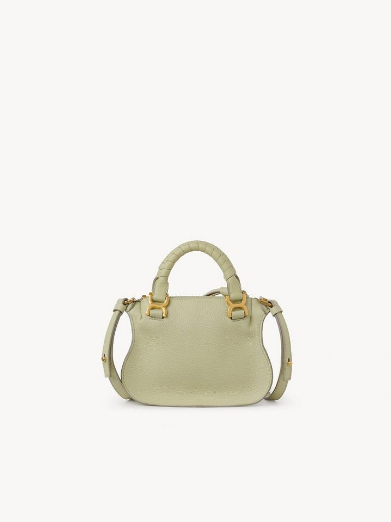 Chloe Marcie Mini Double Carry Crossbody Taschen Grün | CHE-SR13525