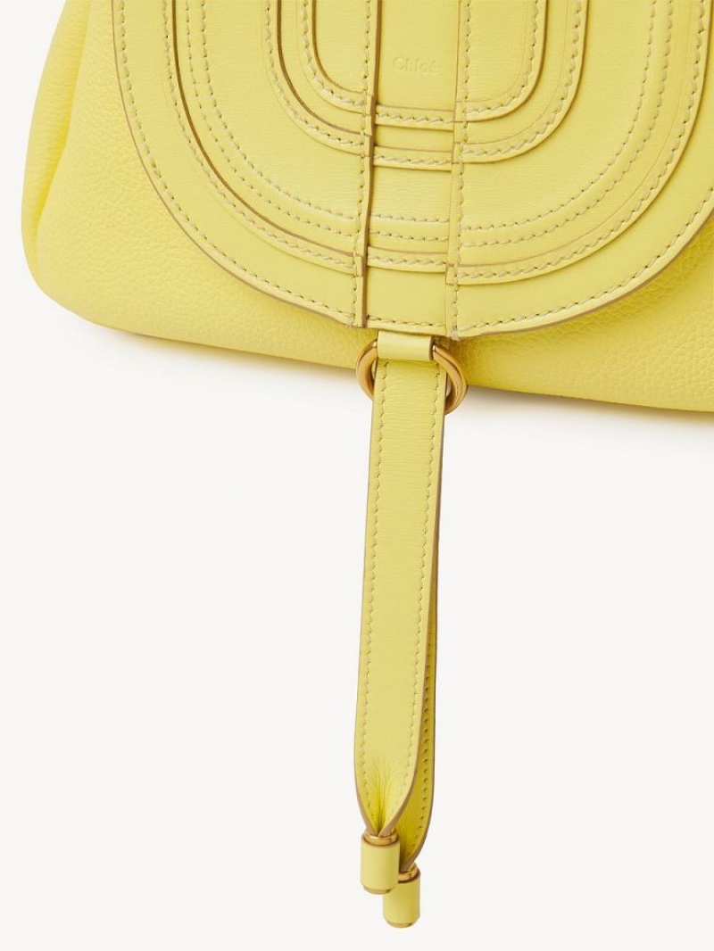 Chloe Marcie Small Clutch Mini Taschen Gelb | CHE-SR13679